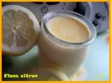 Recette Flans citron au varoma
