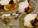 Recette Wok de bananes et fruits secs et crème de mascarpone de cyril lignac