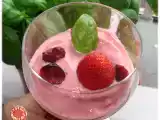 Recette Glace à la fraise express quasi light!
