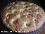 Recette Gâteau d'abricots et poires et coulis d'abricots