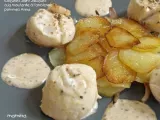 Recette Coquilles saint jacques crémée à la moutarde à l'ancienne et pommes de terre anna