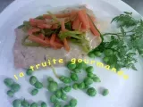Recette Filet de truite aux légumes croquants