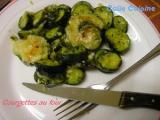 Recette Courgettes gratinées au parmesan !!