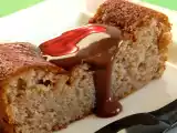 Recette Fondant à la crème de marrons & sauce chocolat