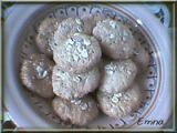 Recette Cookies aux flocons d'avoine et noix de coco