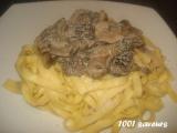 Recette Tagliatelle ai tre funghi (tagliatelles aux 3 champignons)