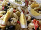 Recette Salade de macaronis hors normes de wimzie ( et un petit secret....)