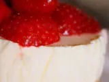 Recette Cheese cake léger, léger...... aux fraises