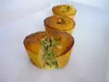 Recette Moelleux au saumon, coeur ciboulette sauce hollandaise