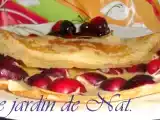 Recette Crapiaux du limousin ou crêpes à la cerise!