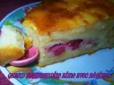 Recette Pudding amande et aux cerises (ww)