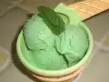 Recette Glace a la menthe