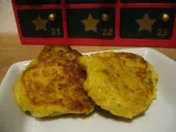 Recette Croquinettes de polenta au jambon et petits pois
