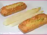 Recette Lingots aux asperges