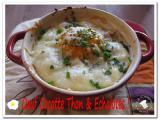 Recette Oeuf cocotte thon & echalotes !