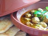 Recette Tajine de boulettes de viande aux herbes et au citron confit