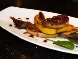 Recette Foie gras poêlé sur pain perdu à la mangue