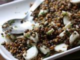 Recette Salade de lentilles aux navets