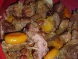 Recette Tajine de veau aux abricots, raisins et cumin