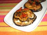 Recette Ravioles d'aubergines farcies à l'orientale, sauce aux agrumes et aux tomates séchées