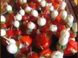 Recette Apéro dinatoire : brochettes tomates et anti-pastis