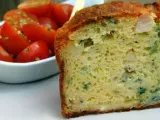Recette Cake persil, poulet & roquefort