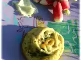 Recette Flans aux fanes de radis