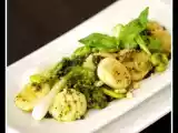 Recette Gnocchi primavera ou gnocchi de printemps.