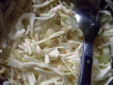 Recette Salade de chou blanc / white cabbage salad