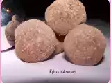 Recette Truffes au chocolat aux eclats de noisettes