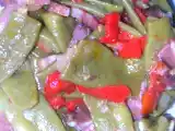 Recette Haricots plats hauts en couleur