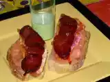 Recette Tartines de rougets, ecailles chorizo et sauce petits pois-menthe