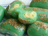 Recette Gateaux verts a la creme de soja