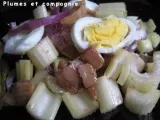 Recette Salade de céleri blanc et harengs fumés