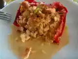 Recette Poivrons farcis a l'orientale