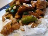 Recette Nouilles au poulet à l'asiatique