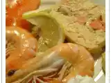 Recette Terrine de saumon aux noix de st jacques