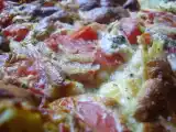 Recette Clafoutis tomate-mozzarella.