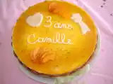 Recette Gâteau à l'abricot en couche (inspiré par un gâteau d'eryn)