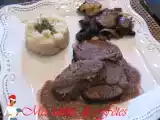 Recette Tendre rôti de biche plat de noël
