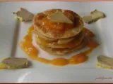 Recette Mille-feuilles de foie gras à la mangue