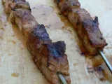 Recette Brochettes de porc marinées au yuzu