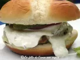 Recette Hamburger à la dinde style californien