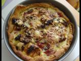 Recette Tarte tomates sechees et salami