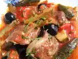 Recette Joues de porc aux péquillos mijotées au madiran