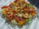 Recette La salade colorée légère et fruitée