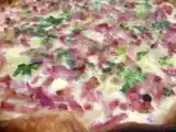 Recette Tarte à la choucroute et aux lardons fumés