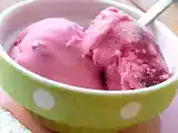 Recette Glace cerises framboises