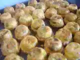 Recette Petites bouchées apéritives aux poireaux-saumon et poireaux chèvre