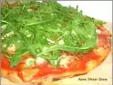 Recette Pizza au prosciutto et à la roquette